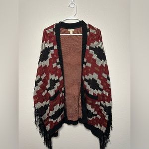 Open front Cardigan